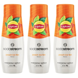 Syrop SodaStream Lipton Ice Tea Peach 3 x 440 ml