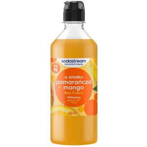 Syrop SodaStream Pomarańcza Mango Zero 440 ml