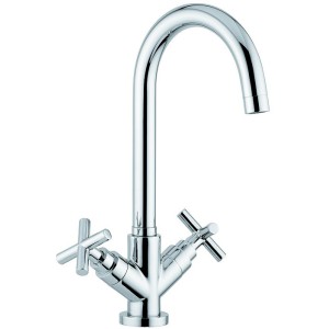 Bateria stalowa Teka Luna Chrom