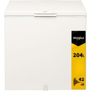 Zamrażarka skrzyniowa Whirlpool WHS21222 Szybkie mrożenie FreezerGuard 86,5cm Biały