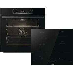 Zestaw AGD do zabudowy Gorenje Piekarnik elektryczny z funkcją pary BOS6737E06BG + Płyta indukcyjna GI6401BSC Producenci AGD 1