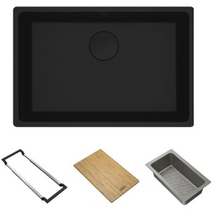 Zestaw Franke Zlewozmywak granitowy Maris MRG 110-62 Czarny mat/czarny odpływ + Akcesoria All In 112.0655.481 Producenci AGD 1