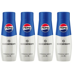 Zestaw SodaStream Syrop Pepsi 4 x 440 ml