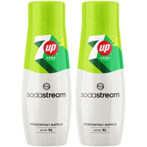 Zestaw SodaStream Syrop 7UP Free 2 x 440 ml