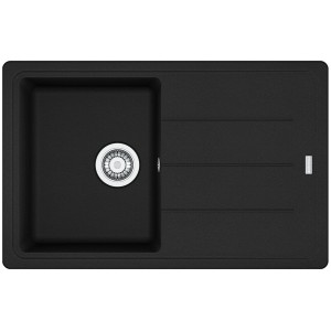 Zlewozmywak granitowy Franke Basis BFG 611-78 Czarny mat