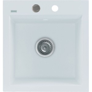 Zlewozmywak granitowy Kernau KGS M 45 1B Pure White Producenci AGD 1