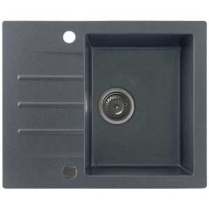 Zlewozmywak granitowy Kernau KGS A 4560 1B1D Graphite