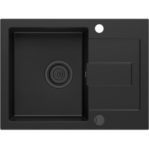 Zlewozmywak granitowy Kernau KGS K 4560 1B1D Deep Black Producenci AGD 1
