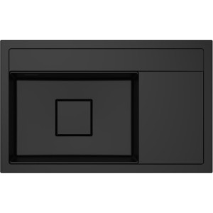 Zlewozmywak granitowy Kernau KGS R 5080 1B1D L Deep Black Producenci AGD 1