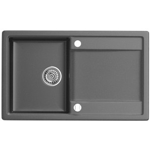 Zlewozmywak granitowy Kernau KGS Z 4575 1B1D Graphite Producenci AGD 1