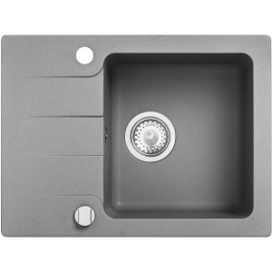 Zlewozmywak granitowy Kernau KGS C 4558 1B1D Grey Metallic Producenci AGD 1