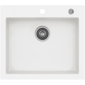 Zlewozmywak granitowy Kernau KGS H 60 1B Pure White Producenci AGD 1