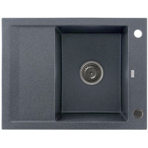 Zlewozmywak granitowy Kernau KGS M 4565 1B1D Graphite Producenci AGD 1