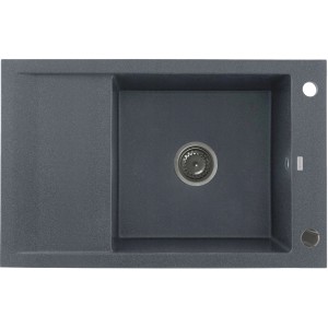 Zlewozmywak granitowy Kernau KGS M 6078 1B1D Graphite