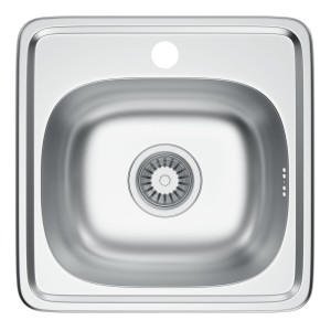 Zlewozmywak stalowy Kernau KSS M 3538 1B Satin Producenci AGD 1