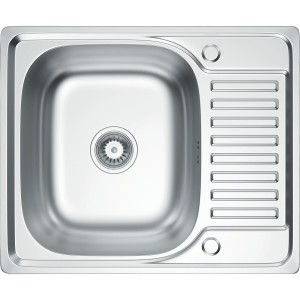 Zlewozmywak stalowy Kernau KSS N 4558 1B1D Satin Producenci AGD 1