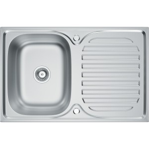 Zlewozmywak stalowy Kernau KSS N 4580 1B1D Len Producenci AGD 1