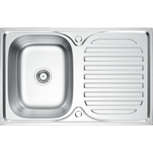 Zlewozmywak stalowy Kernau KSS N 4580 1B1D Satin Producenci AGD 1