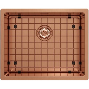 Zlewozmywak stalowy Kernau KSS U 61.1 1B SS Copper Producenci AGD 6