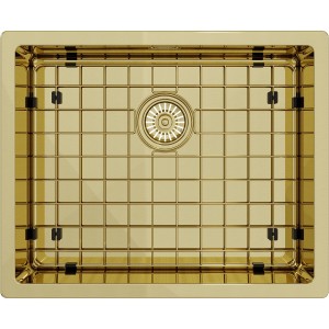 Zlewozmywak stalowy Kernau KSS U 61.1 1B SS Gold Producenci AGD 1