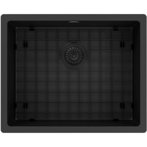 Zlewozmywak stalowy Kernau KSS U 61.1 1B SS Matt Black Producenci AGD 1