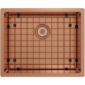 Zlewozmywak stalowy Kernau KSS U 61.1 1B SS Copper Producenci AGD 1