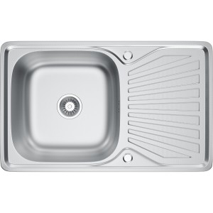 Zlewozmywak stalowy Kernau KSSH 4578 1B1D Len Producenci AGD 1