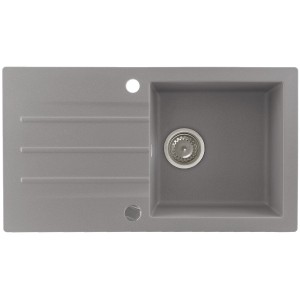 Zlewozmywak granitowy Kernau KGS A 50 1B1D Grey Metallic Producenci AGD 1