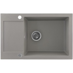 Zlewozmywak granitowy Kernau KGS H 6078 1B1D Grey Metallic Producenci AGD 1