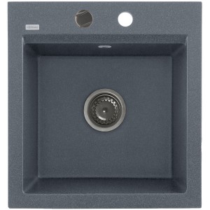 Zlewozmywak granitowy Kernau KGS M 45 1B Graphite Producenci AGD 1