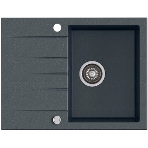Zlewozmywak granitowy Kernau KGS V 4565A 1B1D Graphite Producenci AGD 1