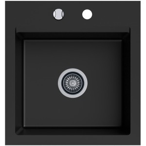 Zlewozmywak granitowy Kernau KGS M 45 1B Deep Black Producenci AGD 1
