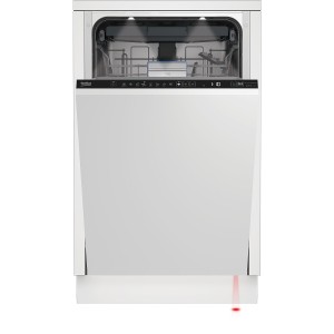 Zmywarka Beko BDIS38041Q AquaIntense Autootwieranie Regulacja koszy Zawiasy ślizgowe 45cm