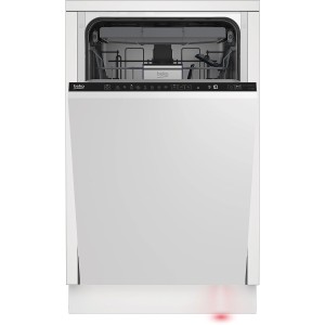 Zmywarka Beko DIS46120 AquaIntense Regulacja koszy LedSpot Zawiasy ślizgowe 45cm