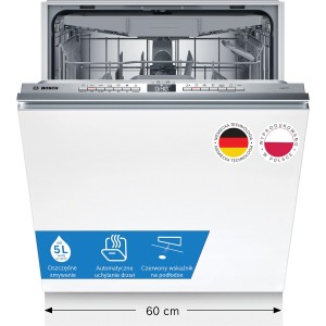 Zmywarka Bosch Serie 4 SMV4EVX04E ActiveWater Eco Kosze VarioFlex Autootwieranie InfoLight 60cm