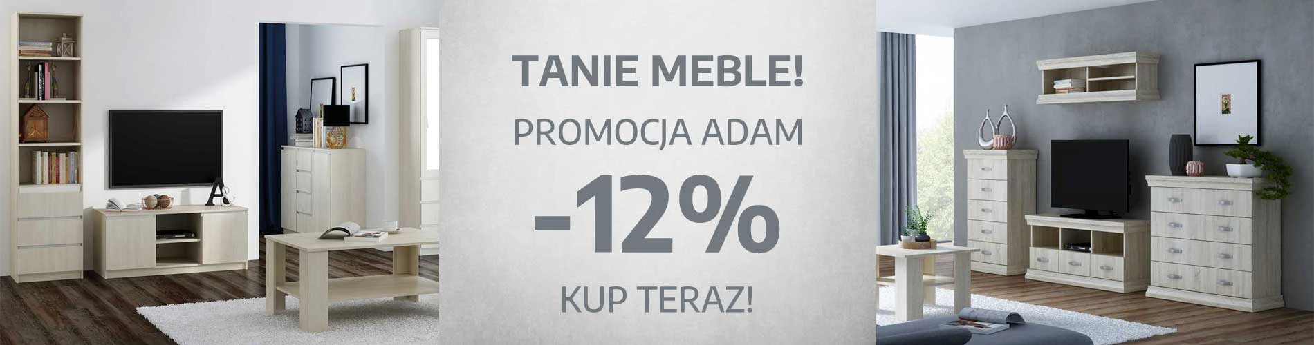 Promocja -12% na Adam Meble