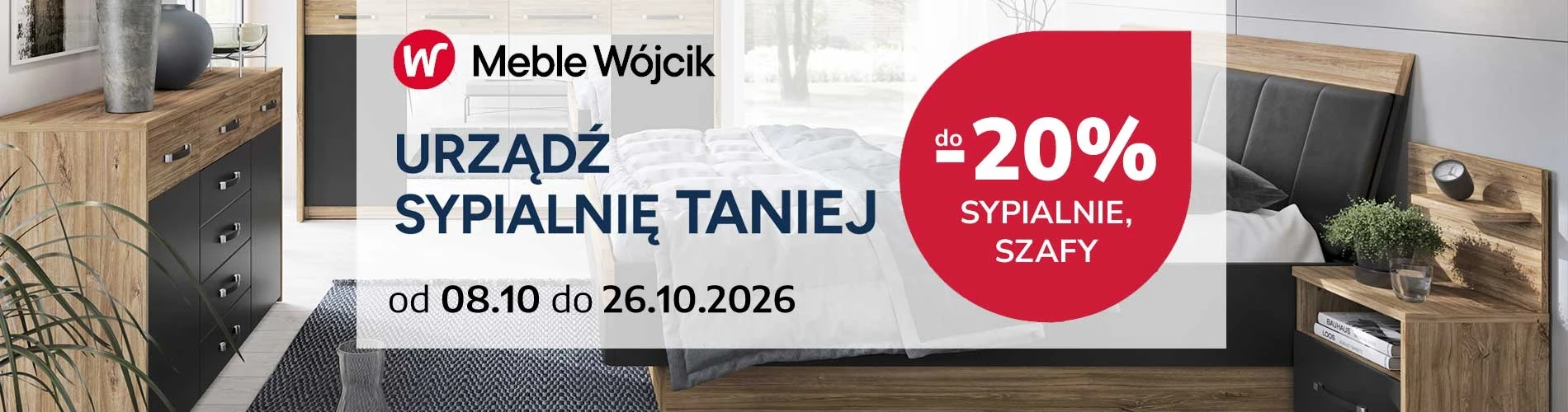 Meble Wójcik do -20% taniej